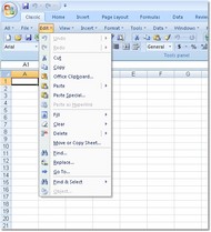 Excel 2007 Ribbon to Old Classic Menu Toolbar Inte screenshot